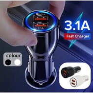 CAR CHARGER YY-888 2PORT USB 6A QC3.0 FAST CHARGING