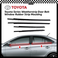 TOYOTA Series Weatherstrip Weather Strip Door Belt Window Rubber Strip Window Moulding Belt 4pcs [ B