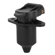 Calinodesign 3 Pin Trailer Socket  Black Plastic Wiring Connector Adapter Connectors for