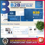 B2B Marketing and Sales Powerpoint Template
