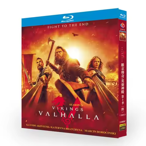 Vikings: Valhalla Season 3 (2024) Blu-ray Disc DVD
