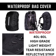 TonyaMall High Grade Waterproof Rain Cover 40L-80L Bag Cover Protective Cover
