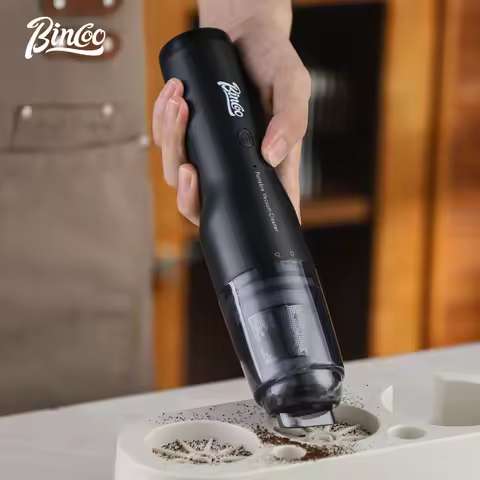 Bincoo coffee powder vacuum cleaner, small wireless charging machine, bar counter, handheld high suc