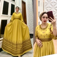 HINDI BANGKOK GAMIS FULL BUTTERFLY EMBROIDERY