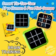 Latihan Ingatan Tic Tac Toe Game 4 Difficulty AI Duel Portable Kids Board Game Parent-child Activity