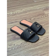 SP CLEO Sandal - Women's Sandal With Gold Buckle Flats Trending TrendyWanita