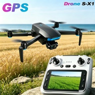 Professional S-X1 Drone - 3-Axis Gimbal 4K UHD Camera, 5KM 5G FPV, 30Min Long Flight Time One Piece 