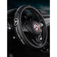 Mercedes-Benz C260L E300L C200L GLC260L A200L E260L CLA200 Genuine Leather Steering Wheel Cover
