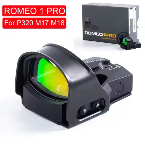 99% Original R1 PRO 1x30mm 3 MOA Red Dot Sight Compact Open Reflex Sights w/ Protective Shroud Compa