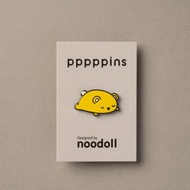 爆米鼠 Noodoll 琺瑯別針