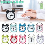 EBINLANDS Twin Bell Loud Cute Mini Bedroom Digital Clock