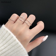 Dyfidvdo1 5Pcs/set Fashion Jewelry Rings Set Metal Hollow Round Opening Women Finger Ring For Girl Lady Party Wedding Gifts A
