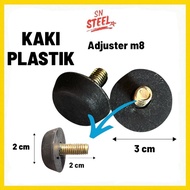 Plastic Legs M8 Bolts Adjustable Table Legs Cupboard Rack Furniture Adjuster M8 Anti-Shake