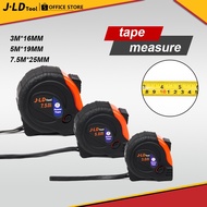 JLD Tape Measure 3/5/7.5M Pita Pengukur Industrial Scale Tape Self Locking Steel Tape Measure