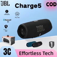 🔥【Malaysia Ready Stock】JBL Charge 5 Portable Bluetooth Speaker | IP67 Waterproof & Dustproof | 40W P