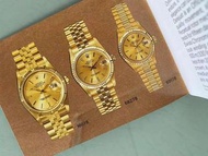 16078 68278 69178 86年Rolex Datejust English booklet 16253 16014