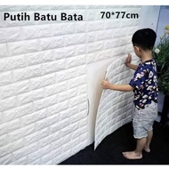 wallstiker 3D Bata/wallstiker dinding/wallstiker 3D bata foam