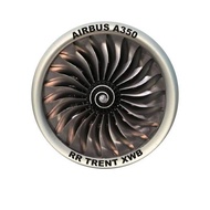 R RBF A350 RR TRENT XWB 10CM STICKER S-C-350TRENTXWB