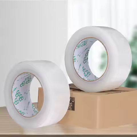 Transparent Tape BOPP Paper Packaging Sealing Tape Logistics Packaging Sealing Adhesive Paper Sealin