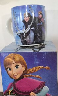 Frozen 冰雪奇緣 魔雪奇緣 安娜 愛紗 小白 Ana Elsa Olaf  Anna Disney 廸士尼 350ml 陶瓷杯 coffee mug 9cm 高 咖啡 茶 杯 夾公仔 獎品