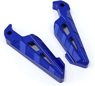 Footrests For Yamaha For XMAX 400 300 250 125 XMAX300 XMAX250 Motorcycle Rear Passenger Footrest CNC Rear Foot Pegs Pedal Accessories Parts Motorbike Pedal Foot Rests (Color : Blue)