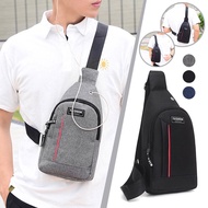 Men's Crossbody Bag, Fashionable Casual Chest Bag, Backpack Wear-resistant Sports Men's Small N2L3
