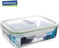 GlassLock Glass Lock Korea Microwave 1000ml ( MCRB-100 ) Rectangular Food Container BPA & Odor & Sta