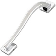 FAST DH07 Main Door Handle Steel Finish 10 Inch for Pull Home & Office Doors (Silver, Chrome Plated,