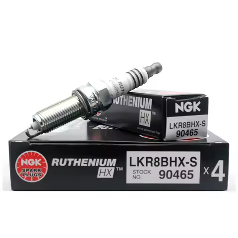 NGK Ruthenium HX High Ignitability Spark Plug LKR8BHX-S 90465 for BMW M3 M5 M6 Acura rdx Honda Civic