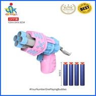 ▼ △ ☏ Kids Gun Toy Soft Bullet Shooting Revolver Toy Gun for Kids