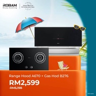 [Online Exclusive] ROBAM Hood (A670/A829) + Hob (B272/B276) Bundle