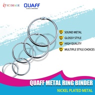 QUAFF 1PC Card Ring Binder / Binder Ring / School Office Book Ring