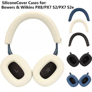 2pcs/set Silicone Earpads Headband for Bowers & Wilkins PX8/PX7 S2/PX7 S2e Headsets(Do Not Fit PX7),