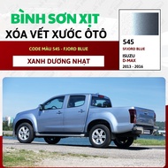 Sơn Xịt Xóa Vết Xước Cho Xe ISUZU D-MAX Màu XANH DƯƠNG NHẠT Code 545 - FJORD BLUE Chính Hãng OH PAIN