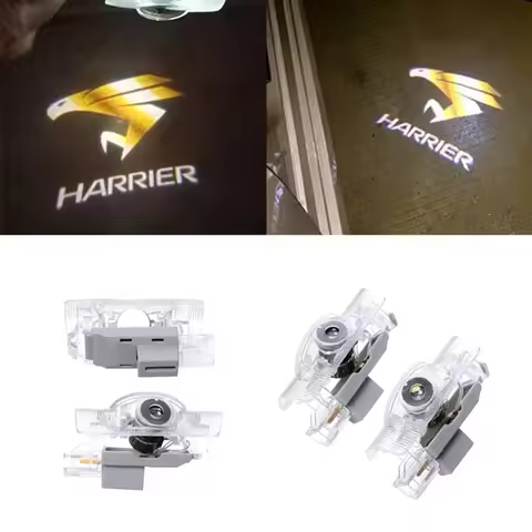 2Pcs For Toyota Harrier 30 60 XU30 XU60 2003 - 2019 2020 2021 2022 LED Car Door Interior Light Bulbs
