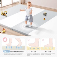 4cm Thickness Baby Mat Playmat Baby Play Mat Foldable PU Leather Floor Mat