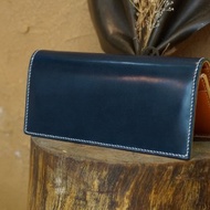 【梁絮皮藝】手縫馬臀皮革長夾/皮革/真皮/錢包/財布/Iwatake