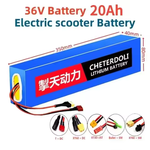 Hot selling e-bike 36V 10S4P 20Ah 18650 Battery Pack 350W 500W 750W 42v Lithium E-Bike Battery Recha