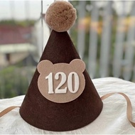 Korean Style Felt Hat Birthday Hat Korean Style Birthday Hat Party Hat Birthday Hat Party Birthday H