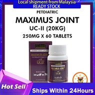 PETDiatric® Maximus Joint 20kg Canine Feline Dog Cat Kucing 250mg x 60 tablets