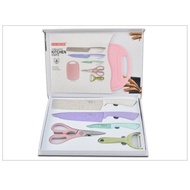 Everrich Kitchen Tool Set Macaroon Knife Set 6pcs in 1 /gift box  Present礼品刀具