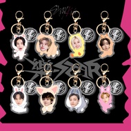 Kpop Stray Kids Cartoon Love Acrylic Bag Keychain Key Pendant Minho Changbin  Hyunjin Felix