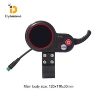 Dynwave LED Display Throttle for Electric Scooter, Electric Scooters Instrument Display, Plate