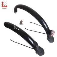 [Lovoski] 20 Inch Folding Bike Mudguard Set Splash Protection Black Cycle Mudguard Set Bendable Full