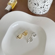 [Tenice W190] Hair Clip Feature Glasses Styling Side Bangs Slightly Drunk Wenqing Gold Silver Two-Co