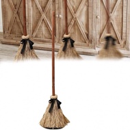 Halloween Suspension Witch Broom Ghost Dancing Broom