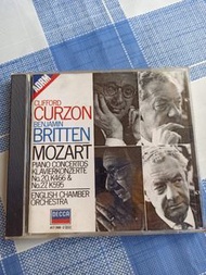 Mozart piano concerto no.20 K466 &amp; no.27 K595 (Britten, Clifford Curzon)