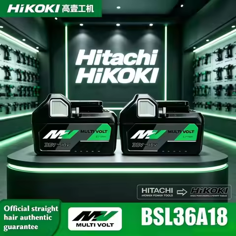 High Capacity HiKOKI BSL36A18 MultiVolt 18V/36V Lithium Battery, Compatible With All Hitachi Cordles