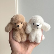 Sitting Poodle Poodle Plush Pendant Cute Girl Schoolbag Accessories Doll Doll Couple Bag Pendant Hig
