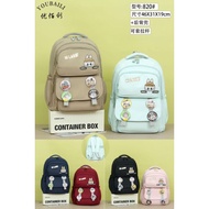 GOMAWO Korean backpack 820 premium imported backpack school backpack elementary school backpack juni